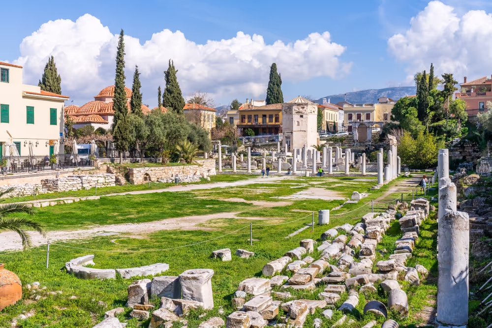 Athens: Roman Agora E-Ticket and Audio Guide